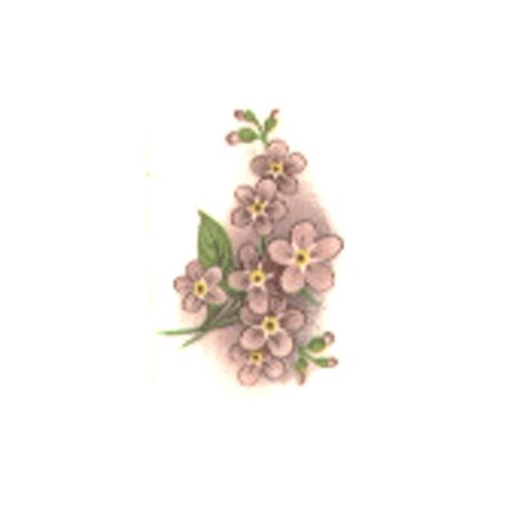 PINK FORGET ME NOT 30X20MM