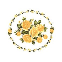 Yellow Roses 80x73mm (4)