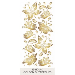 Golden Butterflies 30-50mm (9)