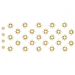 Gold Stars Mugwrap C